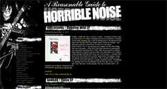 Desktop Screenshot of horriblenoise.blogspot.com