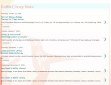 Tablet Screenshot of kefferlibrarynews.blogspot.com