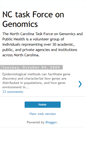 Mobile Screenshot of ncgenomics.blogspot.com
