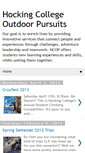 Mobile Screenshot of hockingcollegeoutdoorpursuits.blogspot.com