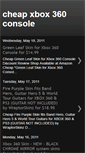 Mobile Screenshot of cheapxbox360consoledeal.blogspot.com