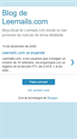 Mobile Screenshot of leemails.blogspot.com