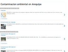 Tablet Screenshot of contaminacionenaqp.blogspot.com