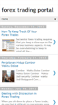 Mobile Screenshot of forextradingportal.blogspot.com