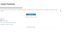 Tablet Screenshot of corpohumanofa.blogspot.com