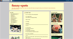 Desktop Screenshot of funny-spots.blogspot.com