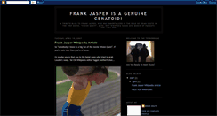 Desktop Screenshot of frankjasperisbrianshute.blogspot.com