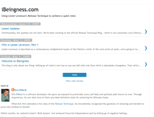 Tablet Screenshot of ibeingness.blogspot.com