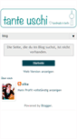 Mobile Screenshot of by-tante-uschi.blogspot.com