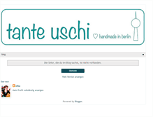 Tablet Screenshot of by-tante-uschi.blogspot.com