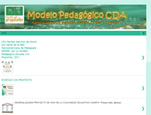 Tablet Screenshot of escuelaconpropositocda.blogspot.com