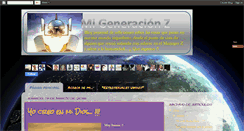 Desktop Screenshot of migeneracionz.blogspot.com