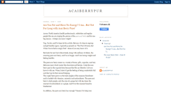 Desktop Screenshot of acaiberrypur.blogspot.com