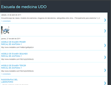 Tablet Screenshot of escuelademedicinaudo.blogspot.com