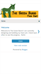 Mobile Screenshot of greenburro.blogspot.com
