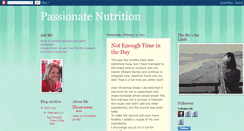 Desktop Screenshot of leahgatespassionfood.blogspot.com