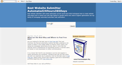 Desktop Screenshot of best-website-submitter.blogspot.com