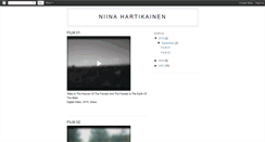 Desktop Screenshot of niinahartikainen.blogspot.com
