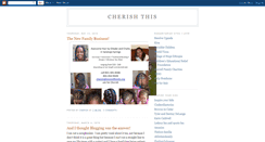 Desktop Screenshot of cherish77.blogspot.com