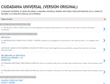 Tablet Screenshot of ciudadaniauniversal.blogspot.com