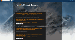 Desktop Screenshot of dodd-frank.blogspot.com