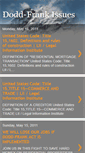 Mobile Screenshot of dodd-frank.blogspot.com