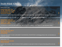 Tablet Screenshot of dodd-frank.blogspot.com