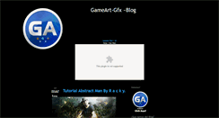 Desktop Screenshot of gameart-gfx.blogspot.com