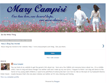 Tablet Screenshot of marycampisi.blogspot.com