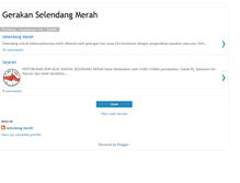 Tablet Screenshot of gerakanselendangmerah.blogspot.com