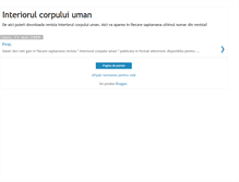 Tablet Screenshot of interiorul-corpului-uman.blogspot.com