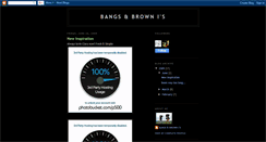 Desktop Screenshot of bangsandbrownis.blogspot.com