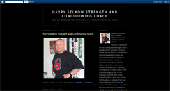 Desktop Screenshot of harrys-strength-and-conditioning.blogspot.com