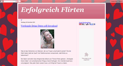 Desktop Screenshot of flirten-flirttipps.blogspot.com