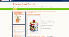 Desktop Screenshot of eathansbookbasket.blogspot.com