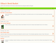 Tablet Screenshot of eathansbookbasket.blogspot.com