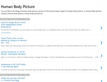 Tablet Screenshot of humanbodypicture.blogspot.com