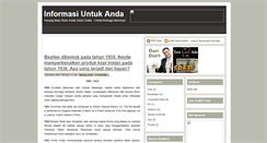 Desktop Screenshot of kitadansekitar.blogspot.com