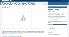 Desktop Screenshot of croydoncameraclub.blogspot.com