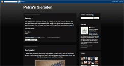 Desktop Screenshot of petrassierraden.blogspot.com