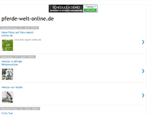 Tablet Screenshot of pferde-welt-online.blogspot.com