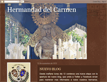 Tablet Screenshot of hermandadcarmendoloroso.blogspot.com