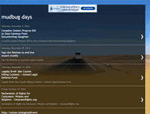 Tablet Screenshot of mudbugdays.blogspot.com
