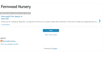Tablet Screenshot of fernwoodnursery.blogspot.com