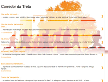 Tablet Screenshot of corredordatreta.blogspot.com