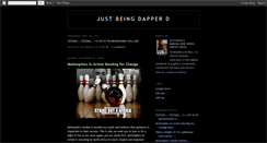 Desktop Screenshot of beingdapperd.blogspot.com