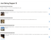 Tablet Screenshot of beingdapperd.blogspot.com