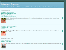 Tablet Screenshot of evidenceexpress.blogspot.com