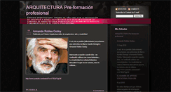 Desktop Screenshot of entasisarquitectos.blogspot.com