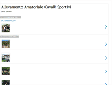 Tablet Screenshot of fidescavalli.blogspot.com